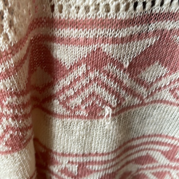 Pink and cream cardigan - Picture 6 of 6
